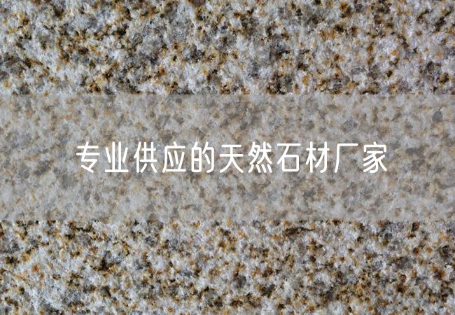 專業(yè)供應(yīng)的天然石材廠家