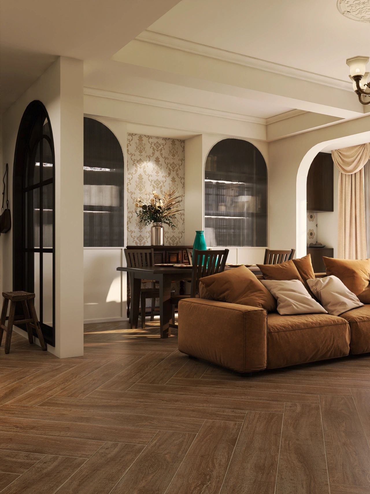 完美融入家居風(fēng)格的圓弧形石門安裝全攻略(圖2)