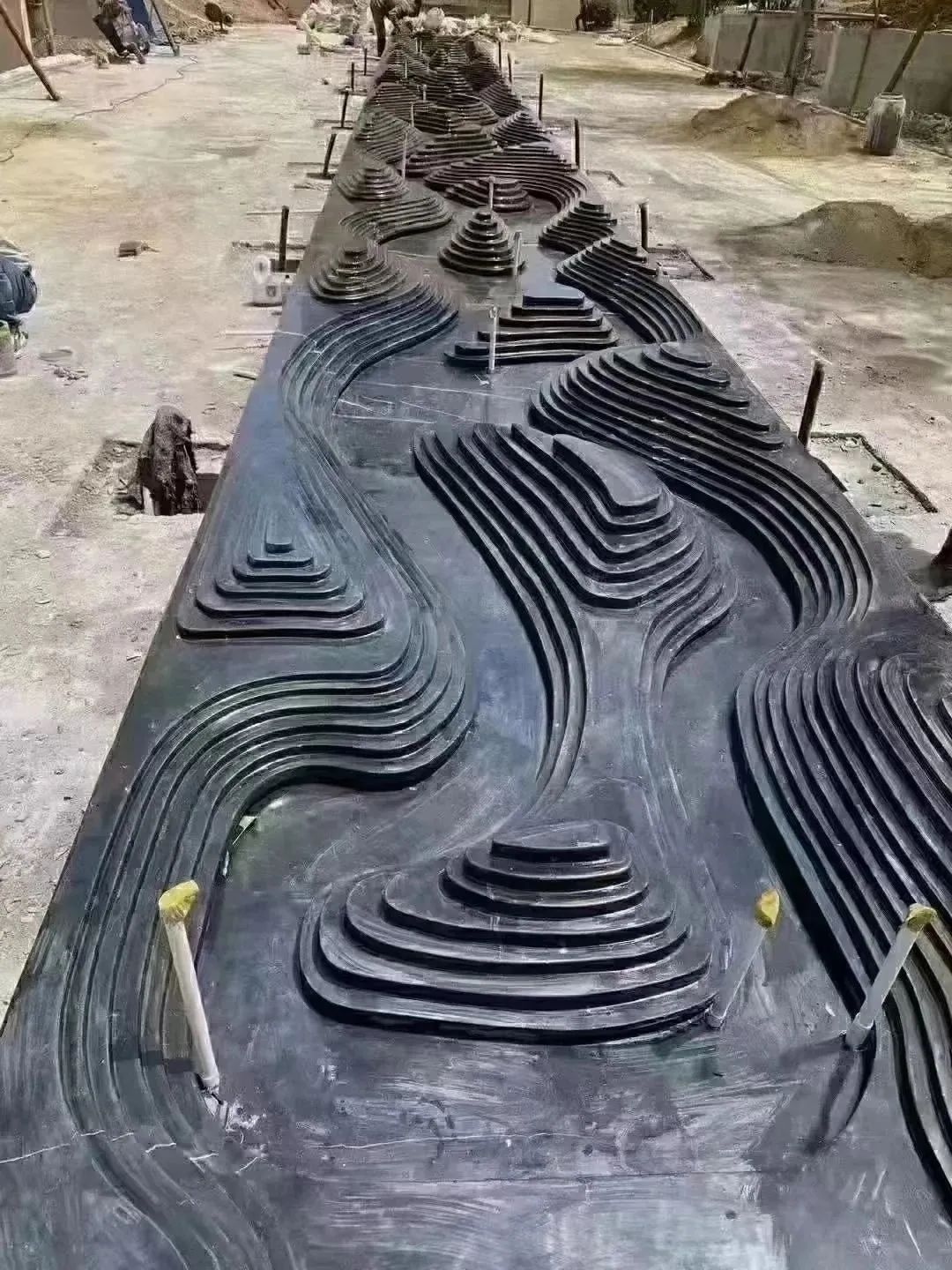 水景石材設(shè)計(jì)新潮流：黑色石材的魅力與獨(dú)特加工工藝(圖9)