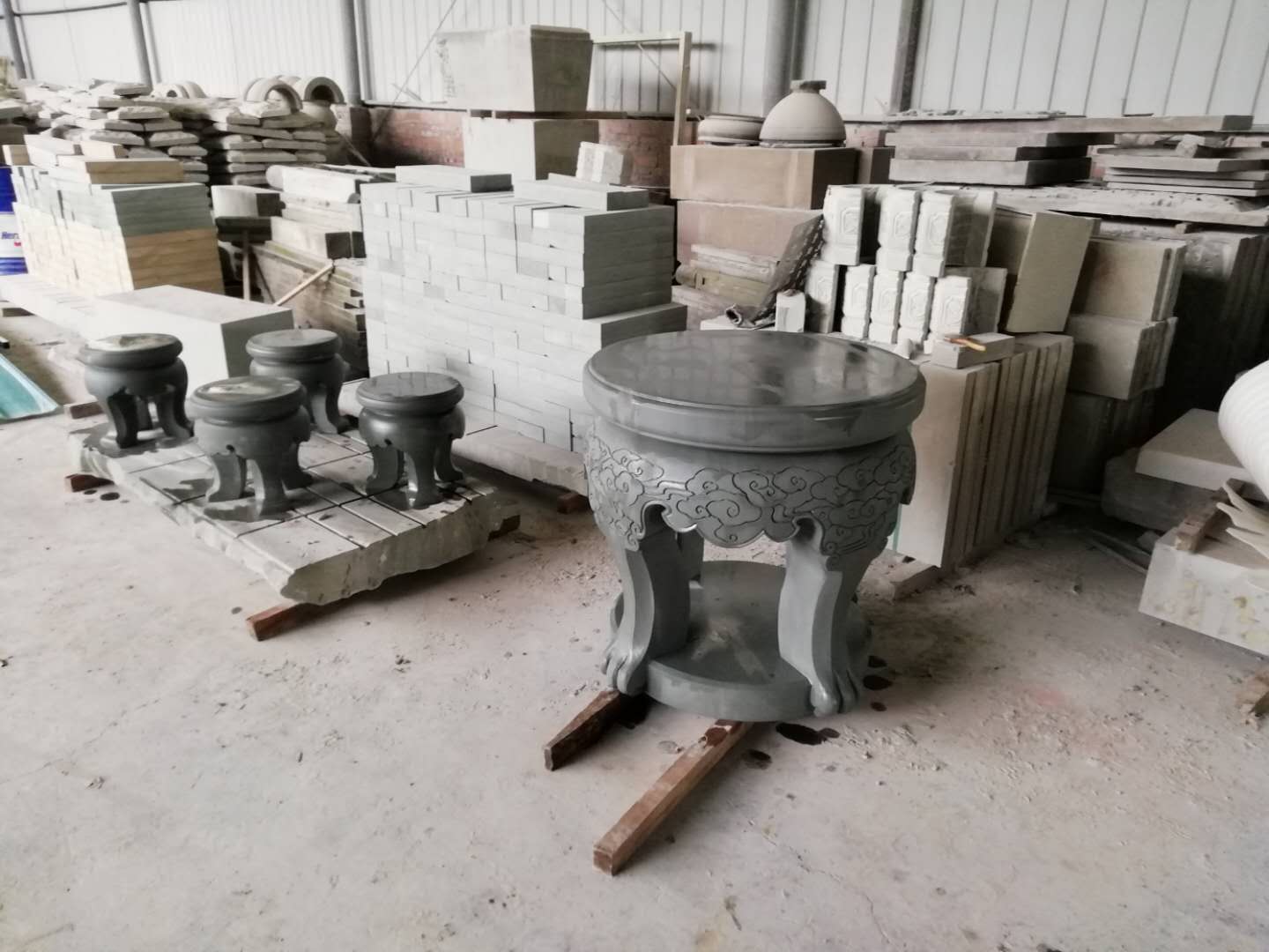 圓柱線條石材生產(chǎn)廠家工藝展示(圖2)