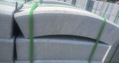 芝麻黑路沿石廠家按米計價標準含機切面與火燒面不同處理方式(圖4)