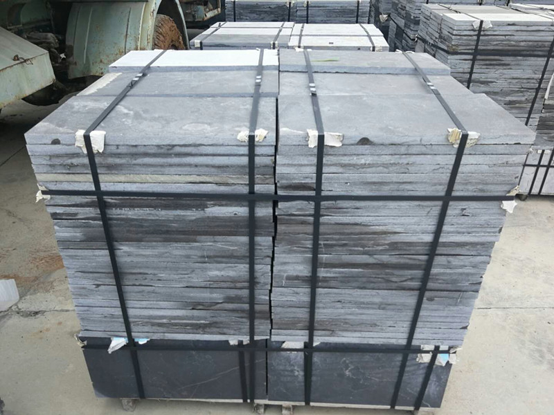 青石板廠家批發(fā)3公分5公分厚：地鋪板、碎拼、文化石價格(圖3)