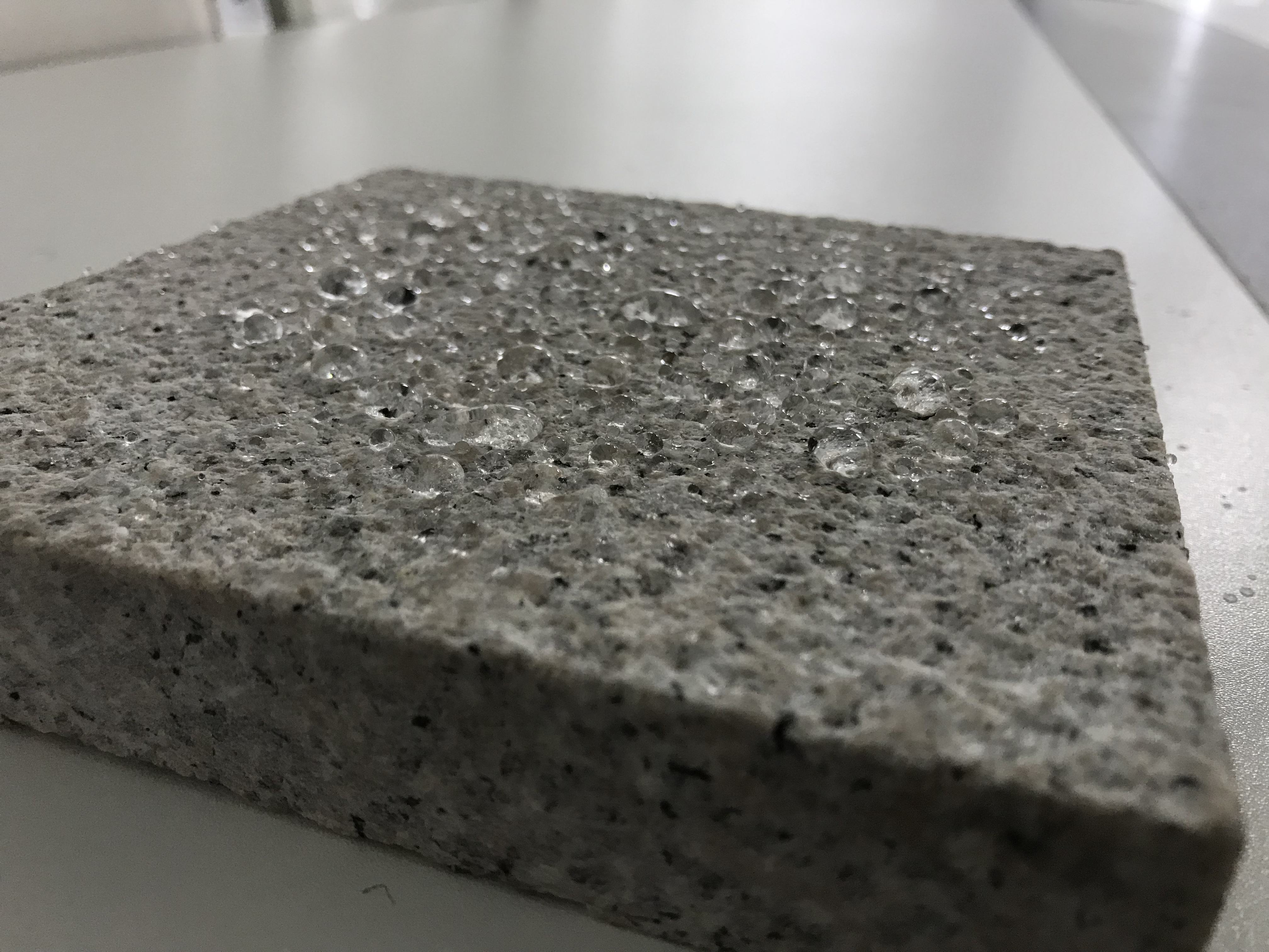 水景背景墻流水面拉絲面天然石材加工(圖3)