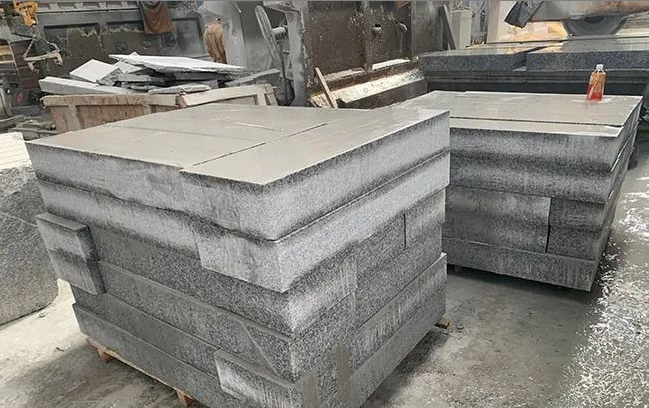 芝麻白花崗巖廠家地址及白色大理石外墻貼面案例(圖3)