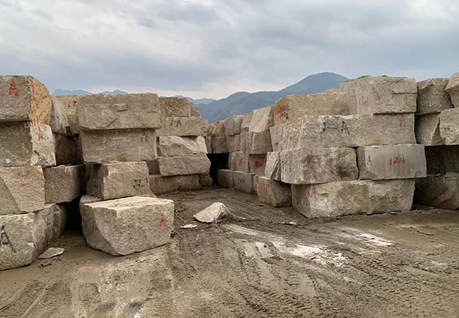 黃金麻石材有色差怎么處理(圖3)