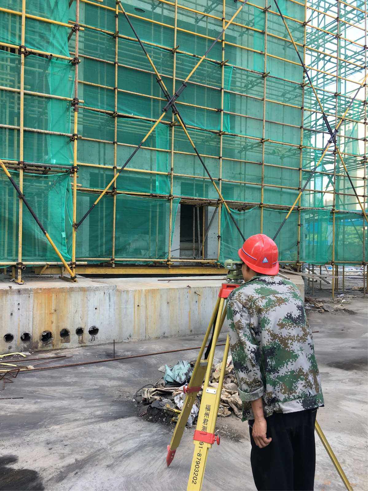 石材測量，定位放樣寫(圖2)
