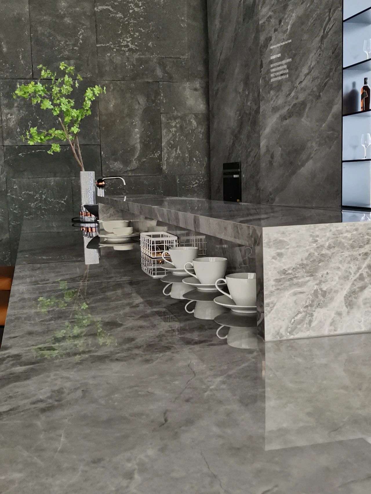 大理石花崗巖吧臺(tái)設(shè)計(jì)
