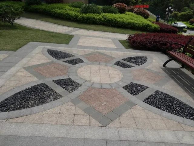 室內(nèi)外花崗巖石材拼花(圖2)