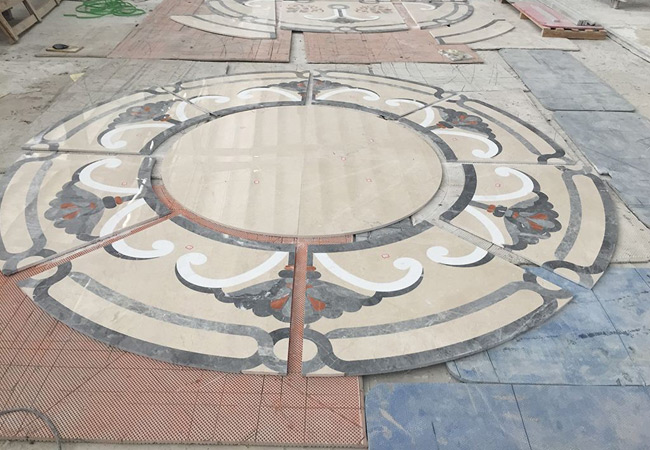 室內(nèi)外花崗巖石材拼花