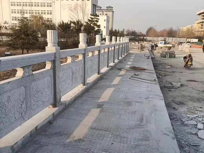 石材欄桿加工種類、加工工藝及安裝注意事項(xiàng)(圖1)